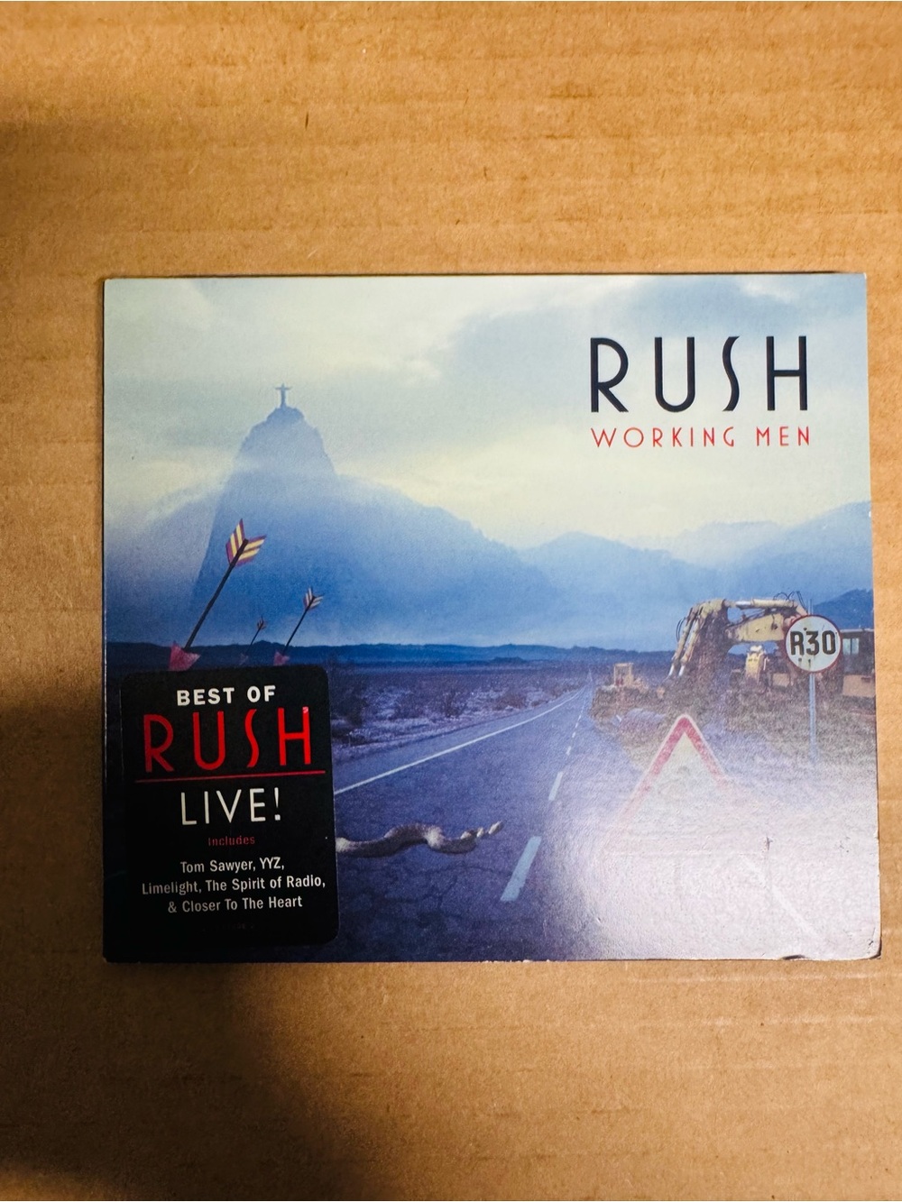 Rush Working Men Live cd